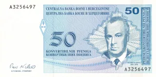 Bosnia and Herzegovina 50 Konvertibilnih, 1998 image